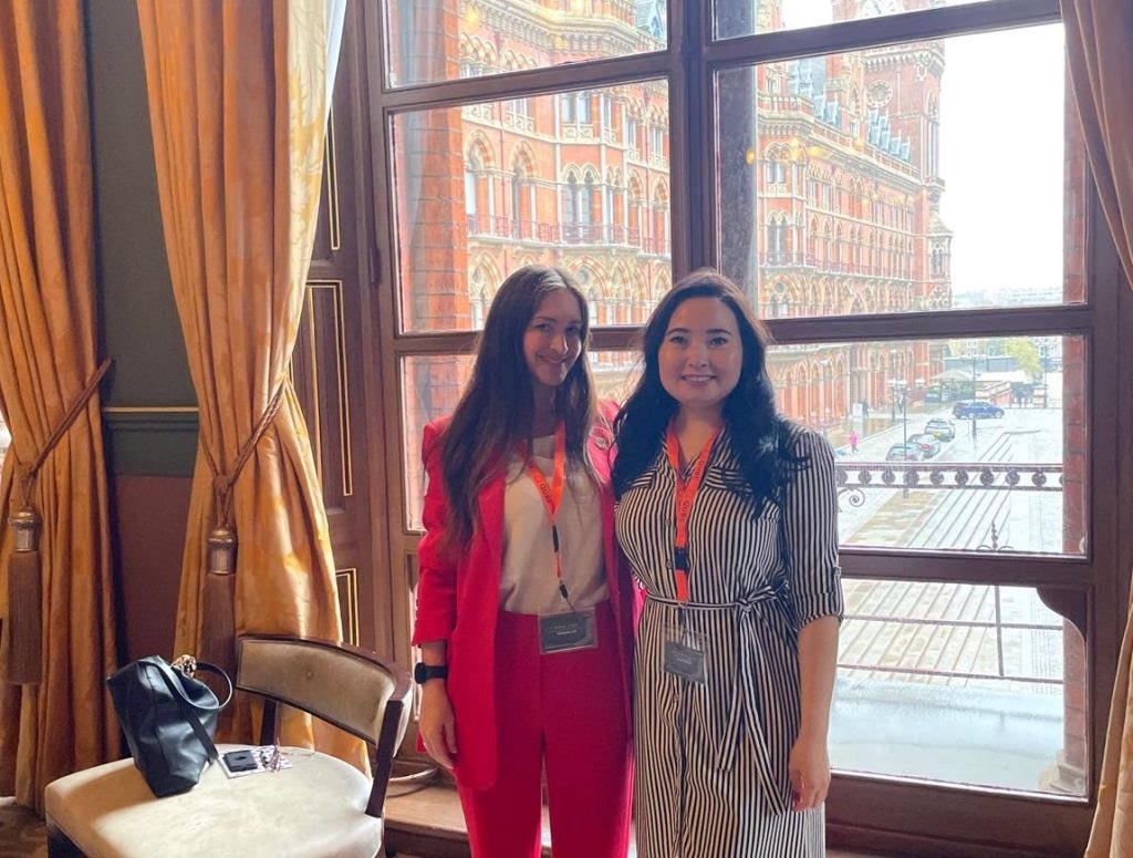Drofa Comms representatives at the Financial Innovation Forum October 2023