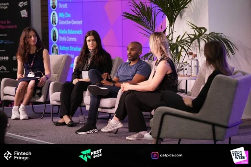 Masha Balanovich, Executive Director of Drofa Comms, is moderating a panel at Fintech Fringe Festival 2024